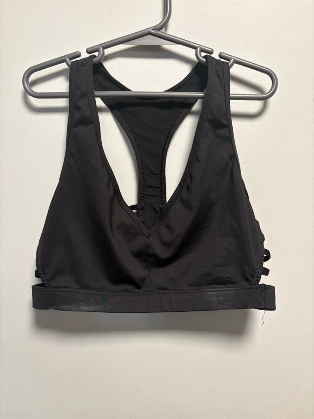 VS Sport Black Racerback Sports Bra